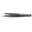 5-1/4" Stainless Steel Gripping Tweezers w/ ESD Coating, Needle-Point Tips