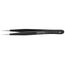 4-1/2" Stainless Steel Gripping Tweezers w/ ESD Coating, Needle-Point Tips
