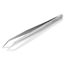 6" Stainless Steel Gripping Tweezers, Pointed Tips, 25-Degree Angle