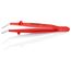 5-1/2" Stainless Steel Insulated Gripping Tweezers, 30-Degree Angle