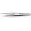 2-3/4" Premium Stainless Steel Gripping Tweezers, Blunt Tips