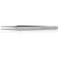 4-1/2" Stainless Steel Gripping Tweezers, Blunt Tips