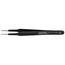 4-3/4" Stainless Steel Gripping Tweezers w/ ESD Coating, Blunt Tips