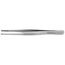 4-3/4" Stainless Steel Insulated Gripping Tweezers, Blunt Tips