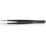 5-3/4" Stainless Steel Gripping Tweezers w/ ESD Coating, Blunt Tips
