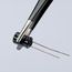 5-3/4" Stainless Steel Gripping Tweezers w/ ESD Coating, Blunt Tips