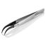 5-1/4" Premium Stainless Steel Gripping Tweezers, Pointed Tips, 60-Degree Angle