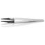 5-1/4" Premium Stainless Steel Gripping Tweezers w/ Replaceable Blunt Tips, Wide