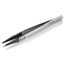 5-1/4" Premium Stainless Steel Gripping Tweezers w/ Replaceable Blunt Tips, Wide