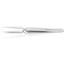 4-3/4" Premium Stainless Steel Gripping Cross-Over Tweezers, Needle-Point Tips