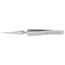 4-3/4" Premium Stainless Steel Gripping Cross-Over Tweezers, Needle-Point Tips