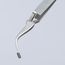 4-1/2" Premium Stainless Steel Cross-Over Gripping Tweezers, Needle-Point Tips, 45-Degree Angle