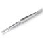 6-1/4" Stainless Steel Gripping Cross-Over Tweezers, Blunt Tips