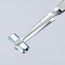6-1/4" Stainless Steel Gripping Cross-Over Tweezers, Blunt Tips