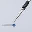 6-1/4" Stainless Steel Gripping Cross-Over Tweezers, Blunt Tips, 40-Degree Angle