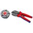 9-1/4" MultiCrimp Crimping Pliers w/ 3 Crimp Profiles