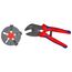 9-1/4" MultiCrimp Crimping Pliers w/ 3 Crimp Profiles