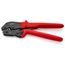 10" Crimping Pliers for Non-Insulated Open Plug-Type Connectors, 2.8 and 4.8 mm