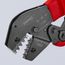10" Crimping Pliers for Non-Insulated Open Plug-Type Connectors, 2.8 and 4.8 mm
