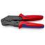 7-1/2" Crimping Pliers for Non-Insulated Open Plug-Type Connectors, 2.8 and 4.8 mm