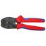 8-1/2" PreciForce Crimping Pliers for Non-Insulated Open Plug-Type Connectors, 2.8 and 4.8 mm