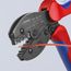 8-1/2" PreciForce Crimping Pliers for Non-Insulated Open Plug-Type Connectors, 2.8 and 4.8 mm