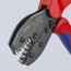 8-1/2" PreciForce Crimping Pliers for Non-Insulated Open Plug-Type Connectors, 2.8 and 4.8 mm