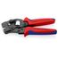 7-1/2" Self-Adjusting Crimping Pliers for Wire Ferrules w/ Selector Lever