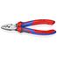 7-1/4" Crimping Pliers for Wire Ferrules w/ Comfort Grip