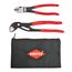2 Piece Cobra and Diagonal Cutters Set, w/ Keeper Pouch