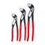 3 Piece Alligator Pliers Set w/ Tool Holder