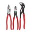 3 Piece Pro Pliers Set (8", 9-1/2", 10")