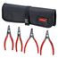 4 Piece Angled Precision Snap Ring Pliers Set
