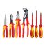 7 Piece Insulated Pliers and Screwdriver Tool Set with Combination Pliers and R2 Square Driver