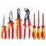 7 Piece Insulated Pliers and Screwdriver Tool Set with Lineman's Pliers