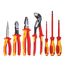 7 Piece Insulated Pliers and Screwdriver Tool Set with Combination Pliers