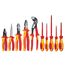 10 Piece Insulated Pliers and Screwdriver Tool Set with Combination Pliers