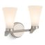 Simplice 2-Light Sconce (Brushed Nickel), 26847-SC02-BNL