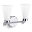 Simplice 2-Light Sconce (Polished Chrome), 26847-SC02-CPL