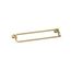 24" Double Towel Bar (Vibrant Brushed Moderne Brass), K-27062-2MB
