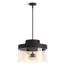 Purist 4-Light XL Pendant (Matte Black), 27266-PE04-BLL