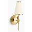 Parohn 1-Light Sconce (Polished Brass), 27858-SC01-2PL