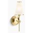 Parohn 1-Light Sconce (Polished Brass), 27858-SC01-2PL