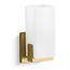 Honesty 1-Light Sconce (Brushed Moderne Brass), 31492-SC01-2GL