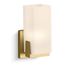 Honesty 1-Light Sconce (Brushed Moderne Brass), 31492-SC01-2GL