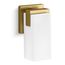 Honesty 1-Light Sconce (Brushed Moderne Brass), 31492-SC01-2GL