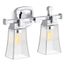 Riff 2-Light Sconce (Polished Chrome), 31756-SC02-CPL