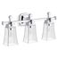 Riff 3-Light Sconce (Polished Chrome), 31757-SC03-CPL