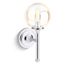 Bellera 1-Light Sconce (Polished Chrome), 31761-SC01-CPL