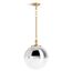 Bellera 1-Light Pendant (Brushed Moderne Brass), 31765-PE01-2GL